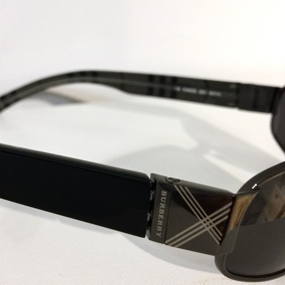 BURBERRY by Safilo Plaid Sunglasses w/ Case - Picture 3 of 8